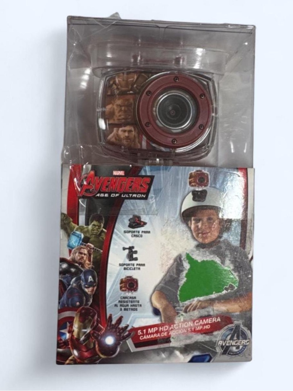 Marvel Avengers Kids Action Camera - Red and Silver Accents